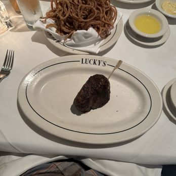 Luckys Steakhouse - Filet Mignon, 10oz - Steakhouses Near Me - Montecito, California