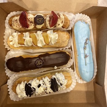 Eclair French Pastry - Bakeries Near Me - Sandy, Utah Eclair French Pastry - Bakeries Near Me - Sandy, Utah