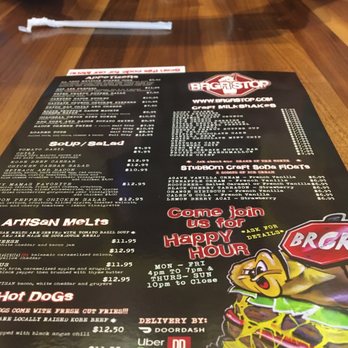 Brgr Stop - Menu - American Near Me - Fort Lauderdale, Florida Brgr Stop - Menu - American Near Me - Fort Lauderdale, Florida
