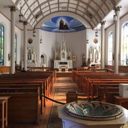 St. Anne's Catholic Church - Facing the alter