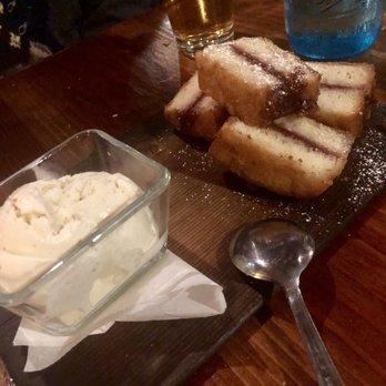 Peckish Pig - Fried peanut butter and jam dessert. You have to save room! - Breakfast & Brunch Near Me - Evanston, Illinois