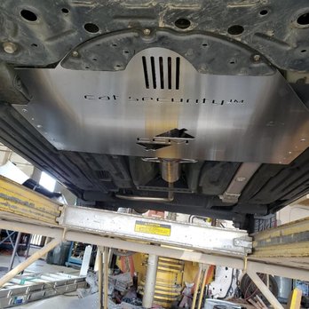 Michael's Collision Center - New catalytic converter shield for a Prius. - Auto Repair Near Me - Burien, Washington