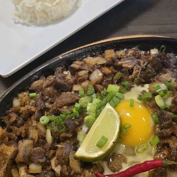 Maemax Market - Pork Sisig & Jasmine Rice - Filipino Near Me - Madison, Tennessee