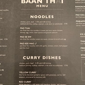 Baan Thai - Thai Near Me - Santa Maria, California Baan Thai - Thai Near Me - Santa Maria, California