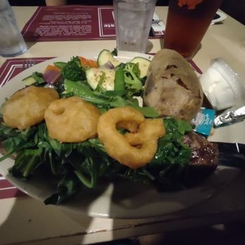 Gabriel's Gate - Strip steak, the option with spinach. - American Near Me - Buffalo, New York