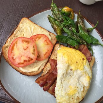 Garden Cafe - Breakfast sandwich with shishito peppers - Breakfast & Brunch Near Me - Dallas, Texas Garden Cafe - Breakfast sandwich with shishito peppers - Breakfast & Brunch Near Me - Dallas, Texas