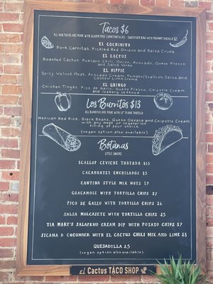 Menu photo 5 El Cactus Taco Shop Stratford, ON Menu photo 5 El Cactus Taco Shop Stratford, ON