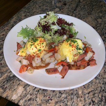 Lucille's - Creole Benedict Special - New American Near Me - Houston, Texas