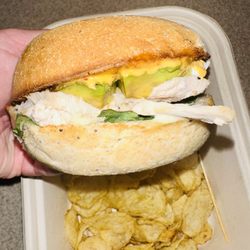 The Tomato Head - The "Oh Girl" Sandwich, a newbie to the tomato head menu! Delicioso, chef's kiss