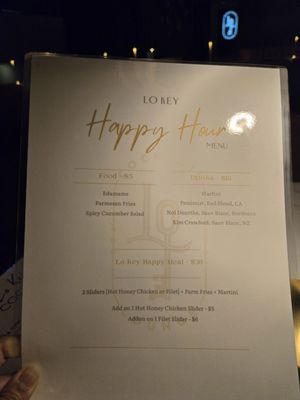 Menu photo 4 Lo Key Cocktail Lounge Elmhurst, IL