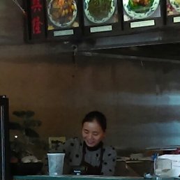 Chef..also multi-tasking on the phone for a takeout order. Chef..also multi-tasking on the phone for a takeout order.
