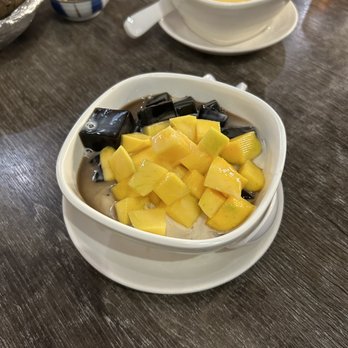 A+ Hong Kong Kitchen - Grass Jelly with Mango - Cantonese Near Me - Seattle, Washington