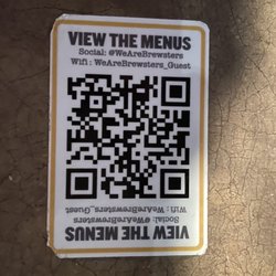 Brewsters Brewing Company & Restaurant - Menu as of August 26, 2022.
