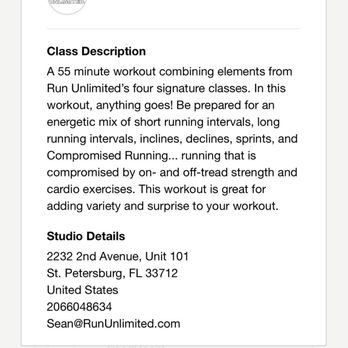 Run Unlimited - Gyms Near Me - St. Petersburg, Florida Run Unlimited - Gyms Near Me - St. Petersburg, Florida