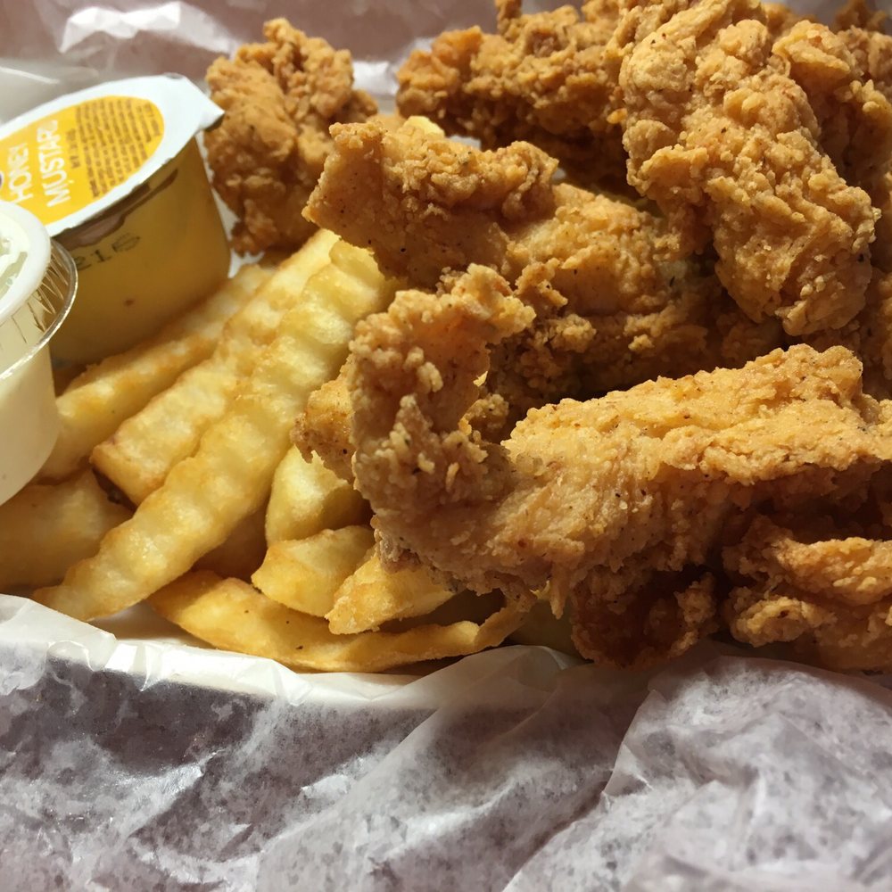Jack's Family Restaurant - 4 piece chicken tender basket. - Burgers Near Me - Madison, Alabama