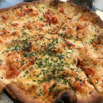 Seaside Cafe - The Seaside Café Signature Pizza - Lobster Bianca - Pizza Near Me - Key West, Florida Seaside Cafe - The Seaside Café Signature Pizza - Lobster Bianca - Pizza Near Me - Key West, Florida