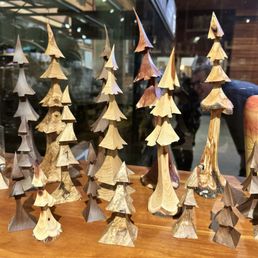 Cute trees in the gift shop Cute trees in the gift shop