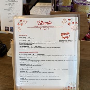 Ubuntu - Menu - Cafes Near Me - San Juan Capistrano, California Ubuntu - Menu - Cafes Near Me - San Juan Capistrano, California