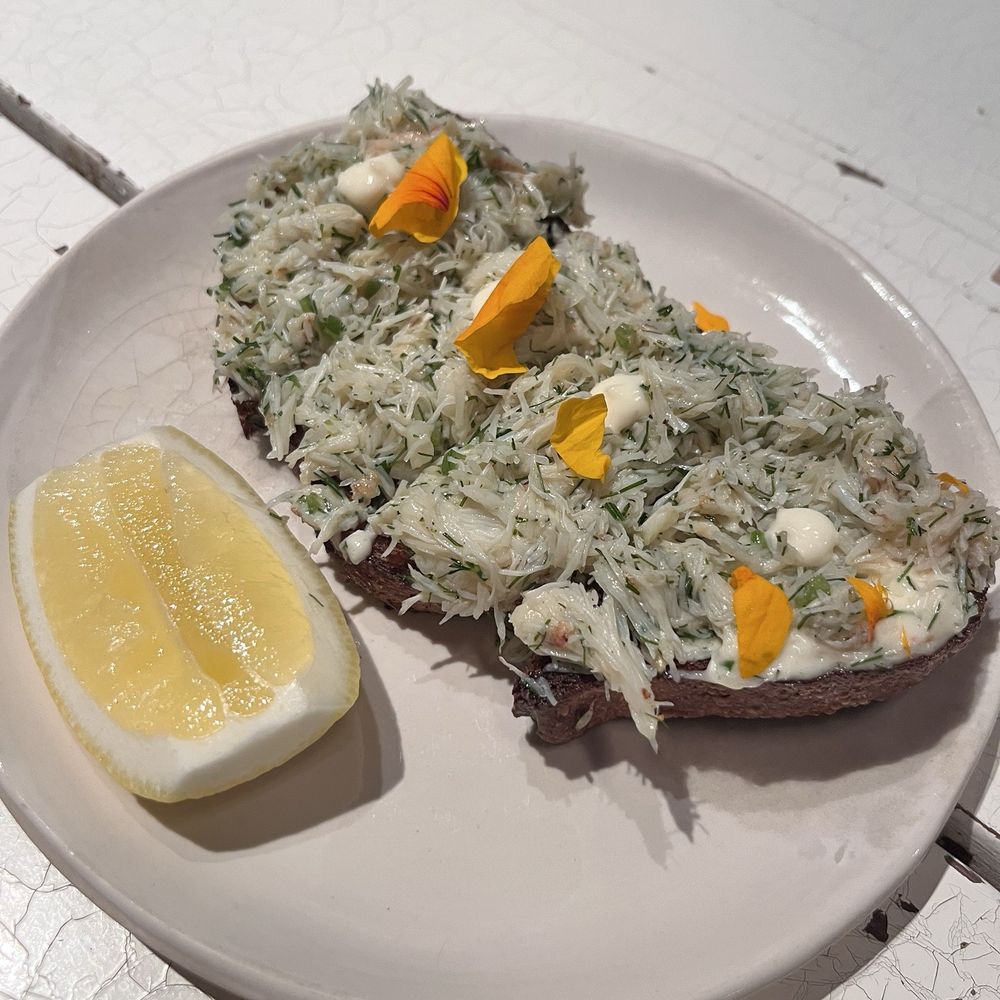 ABC Kitchen - Peekytoe Crab Toast - Breakfast & Brunch Near Me - New York, New York ABC Kitchen - Peekytoe Crab Toast - Breakfast & Brunch Near Me - New York, New York