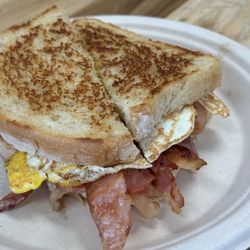 The Rustic Oven - Breakfast sandwich is on point