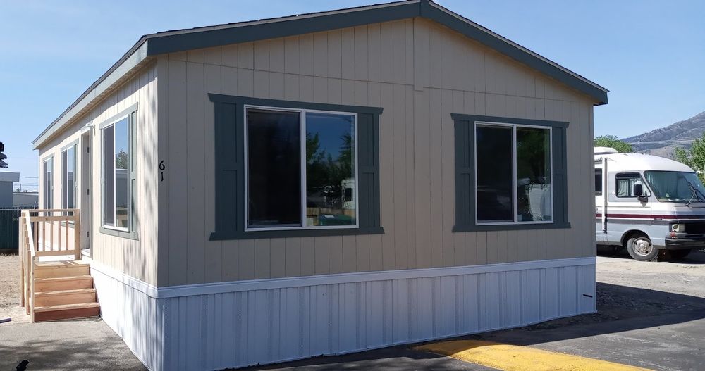 Slide of All American Mobile Home