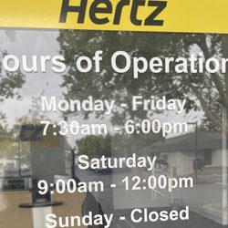 Hertz Rent A Car - Store front.