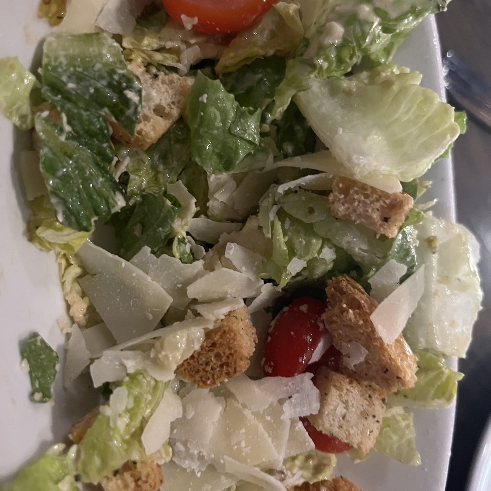 Bella - After I had already eaten part of my Cesar I remember to take a photo - Italian Near Me - Maryville, Tennessee