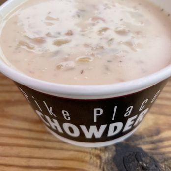 Pike Place Chowder - Pacific Place - New England clam chowder - Seafood Near Me - Seattle, Washington