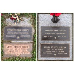 Hugs 4 Headstones - Before and after, they look like new!
