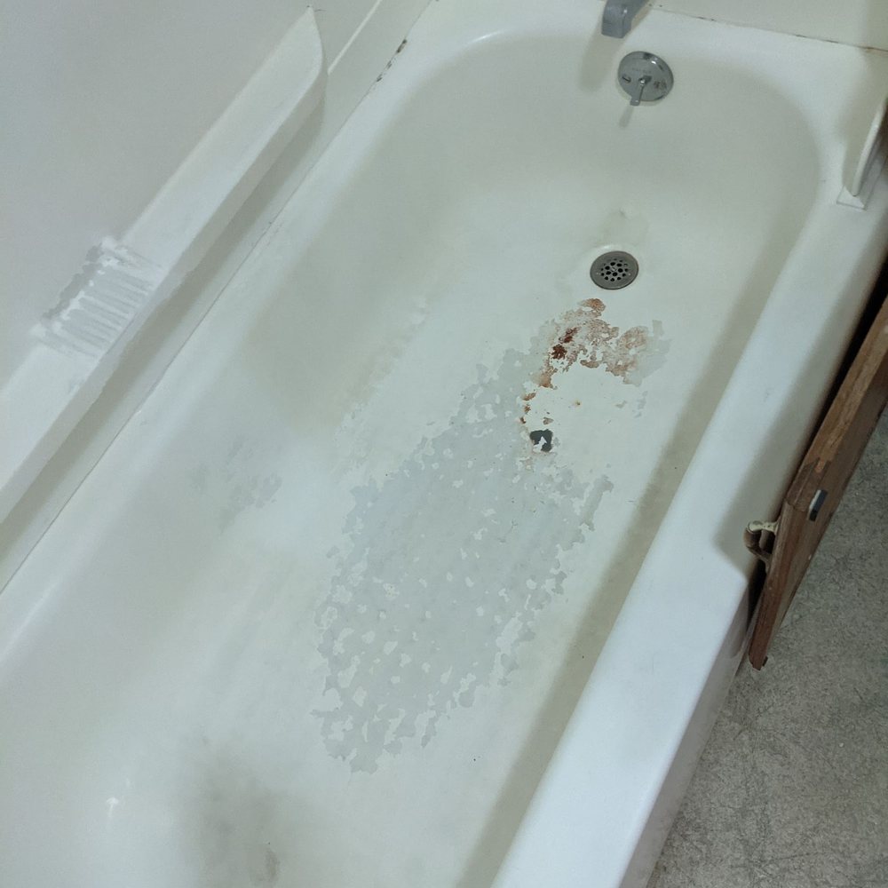 Charlesgate Realty Group - Bathtub that we arrived to - Real Estate Agents Near Me - Boston, Massachusetts