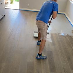 New Life Flooring - Sand a refinishing Engineered wood floors.