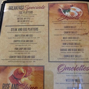 133 Bistro - Menu - Breakfast & Brunch Near Me - Van Wert, Ohio