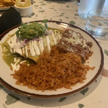 La Popular - Shrimp Suiza enchiladas - Mexican Near Me - Redlands, California