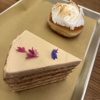 Hani's Bakery - Honey cake and meyer lemon meringue donut - Bakeries Near Me - New York, New York Hani's Bakery - Honey cake and meyer lemon meringue donut - Bakeries Near Me - New York, New York