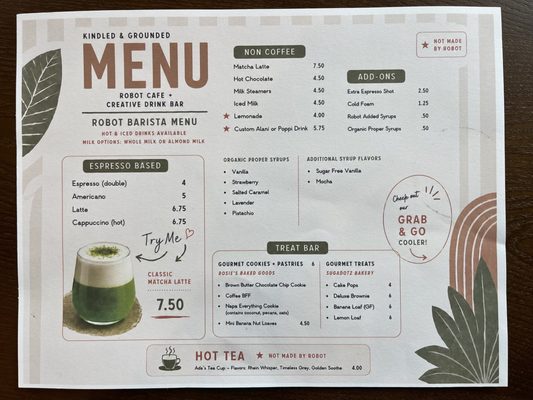 Menu photo 1 Kindled and Grounded Napa, CA Menu photo 1 Kindled and Grounded Napa, CA