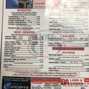 Ron's Hamburgers & Chili - Big Menu - Burgers Near Me - Broken Arrow, Oklahoma Ron's Hamburgers & Chili - Big Menu - Burgers Near Me - Broken Arrow, Oklahoma