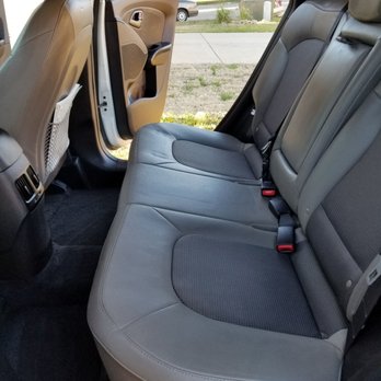 Caliwood Detail - Bought the car w a stain on the back seat,  that's gone after a shampoo - Auto Detailing Near Me - Denton, Texas