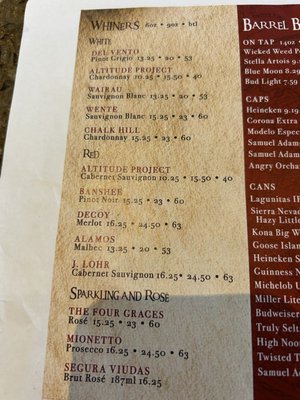 Menu photo 5 The Gasparilla Bar Tampa, FL Menu photo 5 The Gasparilla Bar Tampa, FL