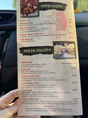 Menu photo 4 Viny’s Italian Resturant Halifax, VA