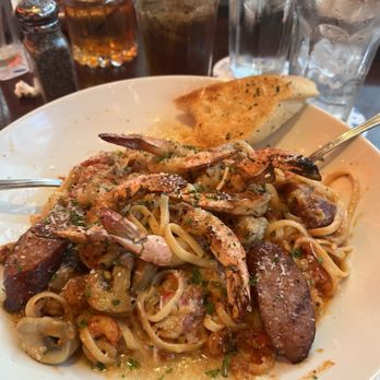 Pappadeaux Seafood Kitchen - Cajun seafood with linguine - Seafood Near Me - Houston, Texas Pappadeaux Seafood Kitchen - Cajun seafood with linguine - Seafood Near Me - Houston, Texas