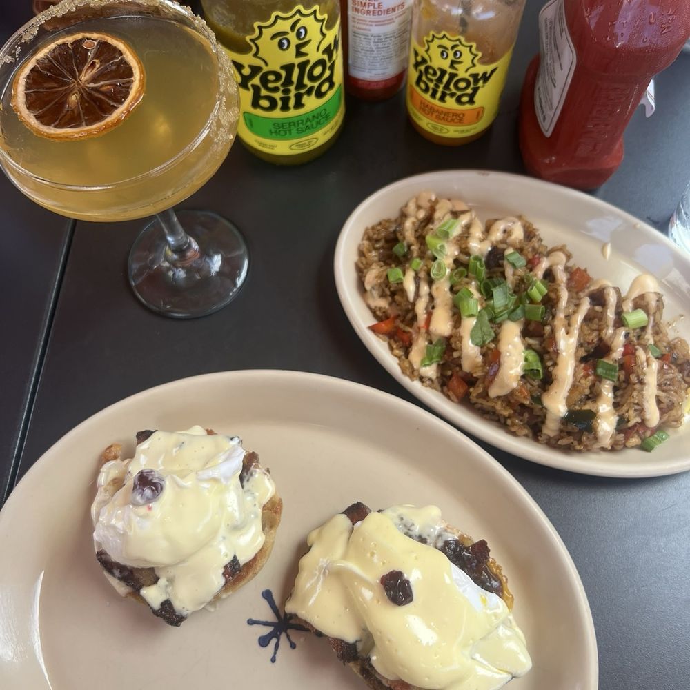 Snooze, an A.M. Eatery - Habanero Pork Belly and Habanero Pork Belly Breakfast Fried Rice on the side - Breakfast & Brunch Near Me - Atlanta, Georgia Snooze, an A.M. Eatery - Habanero Pork Belly and Habanero Pork Belly Breakfast Fried Rice on the side - Breakfast & Brunch Near Me - Atlanta, Georgia