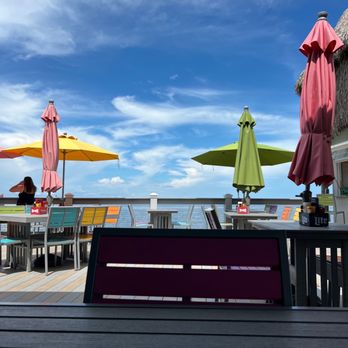 Sam's Beach Bar - a view of the ocean - Seafood Near Me - Hudson, Florida Sam's Beach Bar - a view of the ocean - Seafood Near Me - Hudson, Florida
