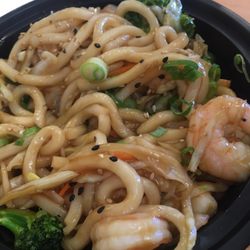 Fusion Asian Kitchen - Yaki Undo Noodle with shrimp