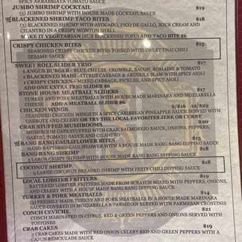 Stone House Cafe - Appetizers - Cafes Near Me - Saint Thomas, Virgin Islands