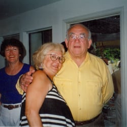 Players Workshop - Josephine with her old friend and fellow actor, Ed Asner.