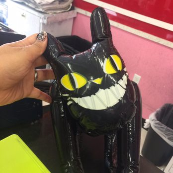 Daiso - The stupid blow up black cat that's printed wrong. Don't buy this! It'll deflate within the hour and they won't let you return it - Discount Store Near Me - Irvine, California