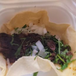 carne asasa taco $4 carne asasa taco $4
