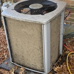 Batchler Heatg Serv - Some good before and after of outdoor coil cleaning