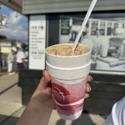 Jer-Zee Drive-In - Clipper. Peanut butter ice cream w cookie dough