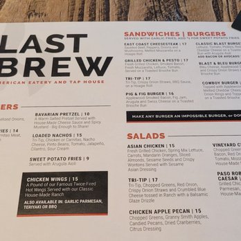Blast & Brew - Menu - Pizza Near Me - Paso Robles, California Blast & Brew - Menu - Pizza Near Me - Paso Robles, California
